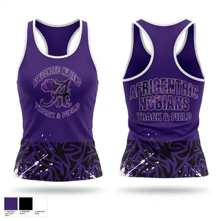 Mens Track Singlet, Africentric Nubians, Track & Field, Teamtime, Team time, sublimation, custom sports apparel, team uniforms, spirit wear, spiritwear, sports uniforms, custom shirts, team store, custom team store, fundraiser sports, apparel fundraiser