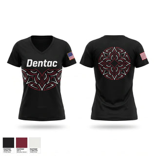 Womens Short Sleeve Vneck Shirt, Dentac, Army, Teamtime, Team time, sublimation, custom sports apparel, team uniforms, spirit wear, spiritwear, sports uniforms, custom shirts, team store, custom team store, fundraiser sports, apparel fundraiser