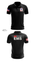 RWJ Hospital EMS Short Sleeve Performance Polo - 21