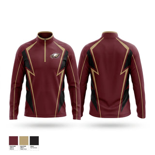 Quarter Zip Jacket, West Valley, Wrestling, Teamtime, Team time, sublimation, custom sports apparel, team uniforms, spirit wear, spiritwear, sports uniforms, custom shirts, team store, custom team store, fundraiser sports, apparel fundraiser