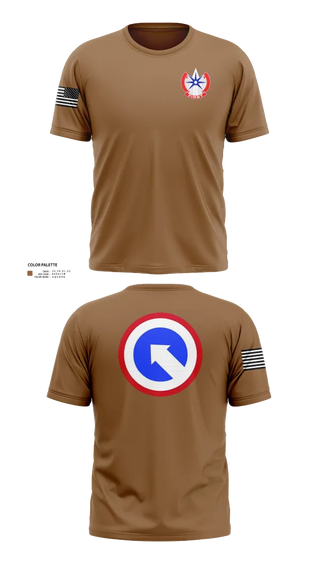 Old School Cotton Feel Shirt, 1st Theater Sustainment Command, Army, Teamtime, Team time, sublimation, custom sports apparel, team uniforms, spirit wear, spiritwear, sports uniforms, custom shirts, team store, custom team store, fundraiser sports, apparel fundraiser