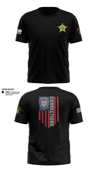 Old School Cotton Feel Shirt, Ottawa County Sheriff’s Office, Police, Teamtime, Team time, sublimation, custom sports apparel, team uniforms, spirit wear, spiritwear, sports uniforms, custom shirts, team store, custom team store, fundraiser sports, apparel fundraiser