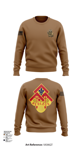 Crew Neck Sweatshirt, 130th FAB, Army, Teamtime, Team time, sublimation, custom sports apparel, team uniforms, spirit wear, spiritwear, sports uniforms, custom shirts, team store, custom team store, fundraiser sports, apparel fundraiser