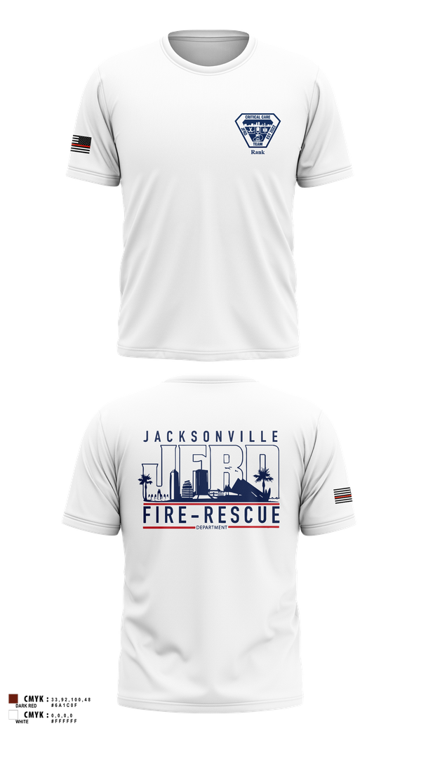 Short Sleeve Performance Shirt, JFRD Critical Care Team, Fire Department, Teamtime, Team time, sublimation, custom sports apparel, team uniforms, spirit wear, spiritwear, sports uniforms, custom shirts, team store, custom team store, fundraiser sports, apparel fundraiser