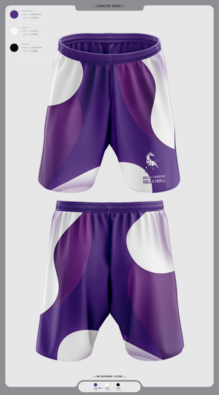 Athletic Shorts With Pockets, Belle Fourche Volleyball, Women's Volleyball, Teamtime, Team time, sublimation, custom sports apparel, team uniforms, spirit wear, spiritwear, sports uniforms, custom shirts, team store, custom team store, fundraiser sports, apparel fundraiser
