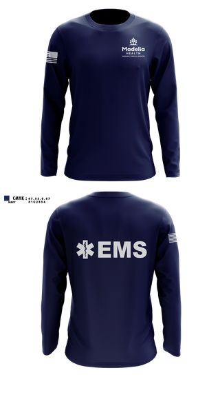 Long Sleeve Performance Shirt, Madelia Health EMS, EMS/EMT, Teamtime, Team time, sublimation, custom sports apparel, team uniforms, spirit wear, spiritwear, sports uniforms, custom shirts, team store, custom team store, fundraiser sports, apparel fundraiser