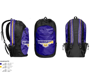 Gear Bag, Harrisburg High School Baseball, Baseball, Teamtime, Team time, sublimation, custom sports apparel, team uniforms, spirit wear, spiritwear, sports uniforms, custom shirts, team store, custom team store, fundraiser sports, apparel fundraiser