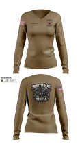 SAC SOUTH 26897599 Women's Long Sleeve V-neck Shirt - 6