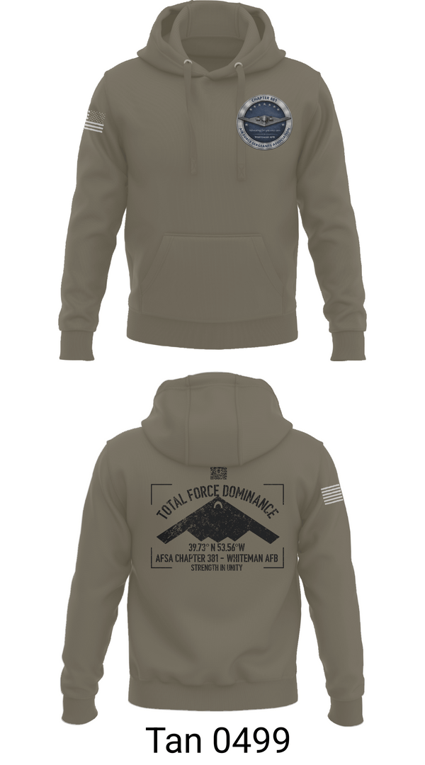 Hoodie, AFSA CHAPTER 881, Air Force, Teamtime, Team time, sublimation, custom sports apparel, team uniforms, spirit wear, spiritwear, sports uniforms, custom shirts, team store, custom team store, fundraiser sports, apparel fundraiser