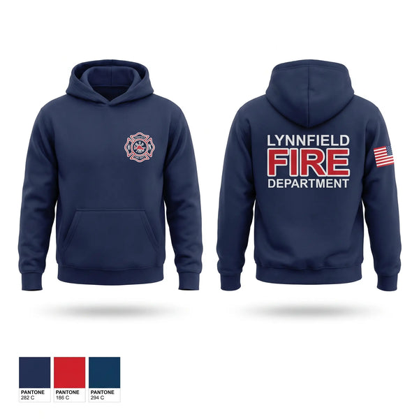 Hoodie, Lynnfield Fire Department, Fire Department, Teamtime, Team time, sublimation, custom sports apparel, team uniforms, spirit wear, spiritwear, sports uniforms, custom shirts, team store, custom team store, fundraiser sports, apparel fundraiser