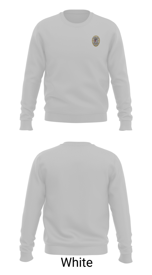 Crew Neck Sweatshirt, Parma Department of Public Safety, Fire Department, Teamtime, Team time, sublimation, custom sports apparel, team uniforms, spirit wear, spiritwear, sports uniforms, custom shirts, team store, custom team store, fundraiser sports, apparel fundraiser