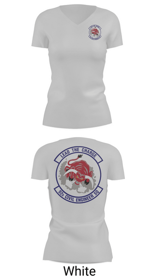 Womens Short Sleeve Vneck Shirt, 92 CES, Air Force, Teamtime, Team time, sublimation, custom sports apparel, team uniforms, spirit wear, spiritwear, sports uniforms, custom shirts, team store, custom team store, fundraiser sports, apparel fundraiser