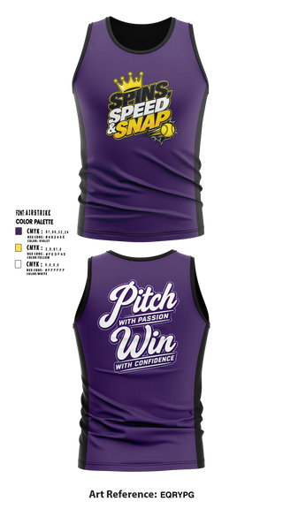 Tank Top, Spins, Speed & Snap Pitching, , Teamtime, Team time, sublimation, custom sports apparel, team uniforms, spirit wear, spiritwear, sports uniforms, custom shirts, team store, custom team store, fundraiser sports, apparel fundraiser