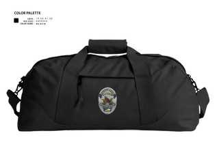 Duffle Bag, Radcliff Police Department, , Teamtime, Team time, sublimation, custom sports apparel, team uniforms, spirit wear, spiritwear, sports uniforms, custom shirts, team store, custom team store, fundraiser sports, apparel fundraiser