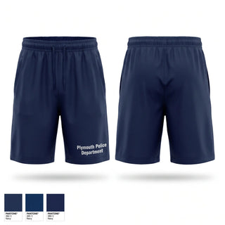 Athletic Shorts With Pockets, Plymouth Police Department, Police, Teamtime, Team time, sublimation, custom sports apparel, team uniforms, spirit wear, spiritwear, sports uniforms, custom shirts, team store, custom team store, fundraiser sports, apparel fundraiser