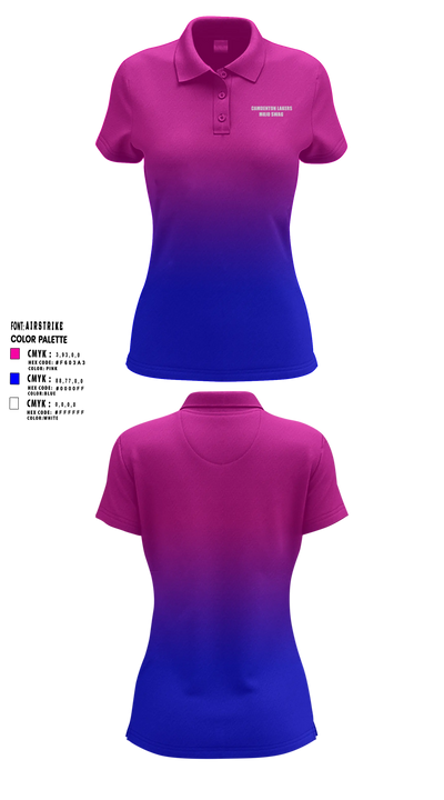 Camdenton LakersMojo Swag Women's Short Sleeve Performance Polo - 5