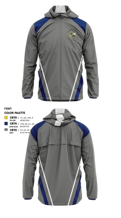 Chapelgate Christian Academy Softball 69454440 Windbreaker - 3