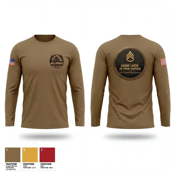 Long Sleeve Performance Shirt, A Co, 3-60th, 2nd Platoon, Army, Teamtime, Team time, sublimation, custom sports apparel, team uniforms, spirit wear, spiritwear, sports uniforms, custom shirts, team store, custom team store, fundraiser sports, apparel fundraiser