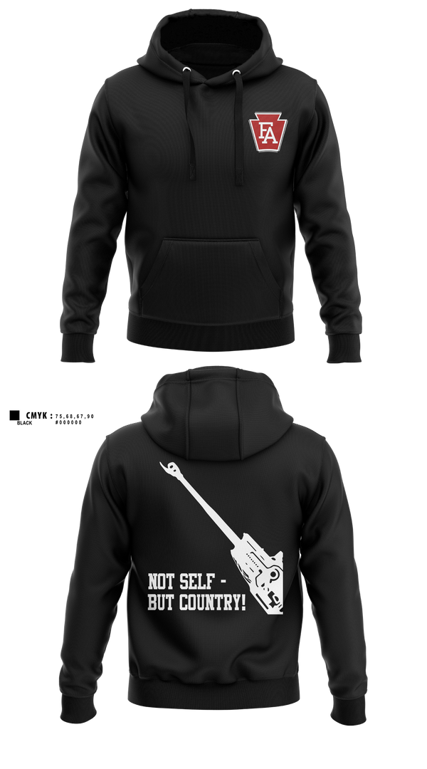 Hoodie, 1-108 FAR, National Guard, Teamtime, Team time, sublimation, custom sports apparel, team uniforms, spirit wear, spiritwear, sports uniforms, custom shirts, team store, custom team store, fundraiser sports, apparel fundraiser