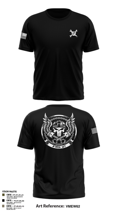 FMS 27 56300622 Short Sleeve Performance Shirt - 3