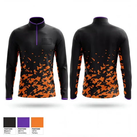 Quarter Zip Jacket, Rhode Island Nationals Baseball, Baseball, Teamtime, Team time, sublimation, custom sports apparel, team uniforms, spirit wear, spiritwear, sports uniforms, custom shirts, team store, custom team store, fundraiser sports, apparel fundraiser