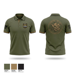 Short Sleeve Performance Polo, Recruiting and Retention Battalion, National Guard, Teamtime, Team time, sublimation, custom sports apparel, team uniforms, spirit wear, spiritwear, sports uniforms, custom shirts, team store, custom team store, fundraiser sports, apparel fundraiser