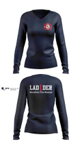 Marathon Fire Rescue Women's Long Sleeve V-neck Shirt - 19