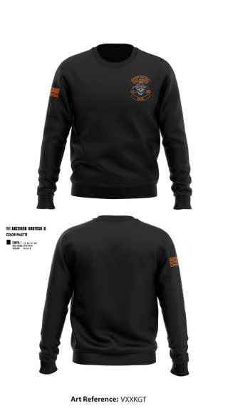 Crew Neck Sweatshirt, Yougstown Steel hammerz, Police, Teamtime, Team time, sublimation, custom sports apparel, team uniforms, spirit wear, spiritwear, sports uniforms, custom shirts, team store, custom team store, fundraiser sports, apparel fundraiser