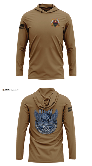 Long Sleeve hooded sunshirt, ESSEX RDIV, Navy, Teamtime, Team time, sublimation, custom sports apparel, team uniforms, spirit wear, spiritwear, sports uniforms, custom shirts, team store, custom team store, fundraiser sports, apparel fundraiser