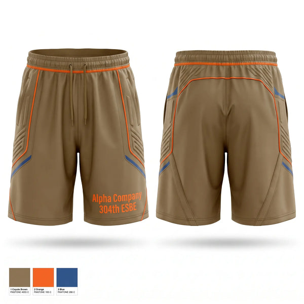 Athletic Shorts With Pockets, Alpha Company 304th ESB-E, Army, Teamtime, Team time, sublimation, custom sports apparel, team uniforms, spirit wear, spiritwear, sports uniforms, custom shirts, team store, custom team store, fundraiser sports, apparel fundraiser