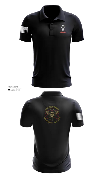 Treatment Platoon Short Sleeve Performance Polo - 40