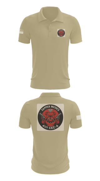 Short Sleeve Performance Polo, 41 CEC-A, , Teamtime, Team time, sublimation, custom sports apparel, team uniforms, spirit wear, spiritwear, sports uniforms, custom shirts, team store, custom team store, fundraiser sports, apparel fundraiser