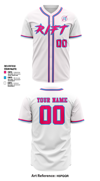 Full Button Baseball Jersey, Rift Baseball, Baseball, Teamtime, Team time, sublimation, custom sports apparel, team uniforms, spirit wear, spiritwear, sports uniforms, custom shirts, team store, custom team store, fundraiser sports, apparel fundraiser