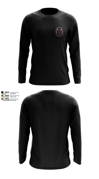 Operations Company 3d Intelligence Battalion 38917191 Long Sleeve Performance Shirt 8