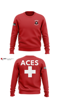 ACES 41643148 Crew Neck Sweatshirt - 100