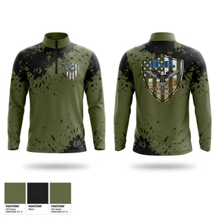 Quarter Zip Jacket, High Profile Security, Police, Teamtime, Team time, sublimation, custom sports apparel, team uniforms, spirit wear, spiritwear, sports uniforms, custom shirts, team store, custom team store, fundraiser sports, apparel fundraiser