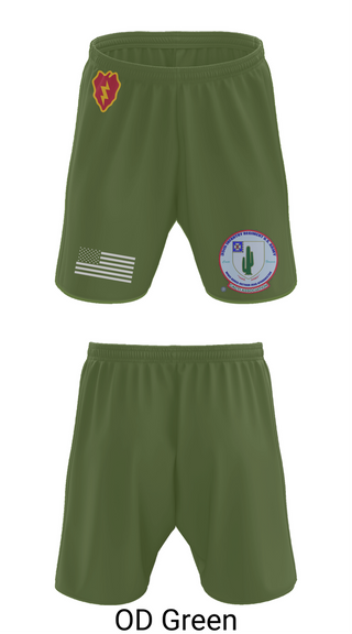 Athletic Shorts With Pockets, 2-35 Infantry Batallion, , Teamtime, Team time, sublimation, custom sports apparel, team uniforms, spirit wear, spiritwear, sports uniforms, custom shirts, team store, custom team store, fundraiser sports, apparel fundraiser