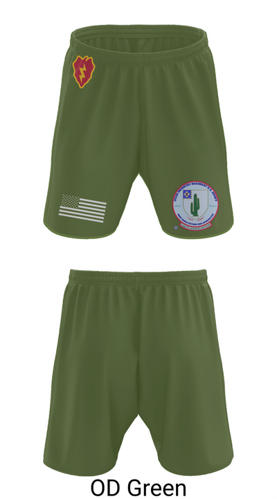 2-35 Infantry Batallion 77036654 Athletic Shorts With Pockets - 49