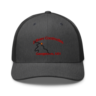 2 Rivers Construction 23011625 Retro Trucker Hat | Yupoong 6606