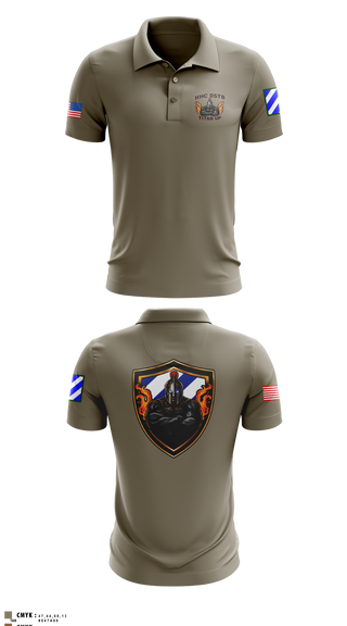 Short Sleeve Performance Polo, DSTB, 3DSB, Army, Teamtime, Team time, sublimation, custom sports apparel, team uniforms, spirit wear, spiritwear, sports uniforms, custom shirts, team store, custom team store, fundraiser sports, apparel fundraiser