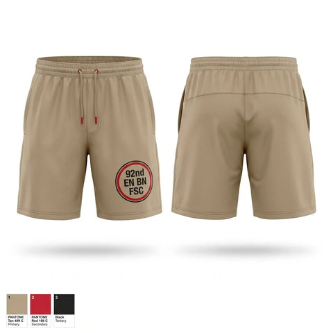 Athletic Shorts With Pockets, 92nd EN BN, FSC, Army, Teamtime, Team time, sublimation, custom sports apparel, team uniforms, spirit wear, spiritwear, sports uniforms, custom shirts, team store, custom team store, fundraiser sports, apparel fundraiser