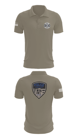 Short Sleeve Performance Polo, Dewey Police Department, , Teamtime, Team time, sublimation, custom sports apparel, team uniforms, spirit wear, spiritwear, sports uniforms, custom shirts, team store, custom team store, fundraiser sports, apparel fundraiser