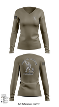 Guard company westlock 44609469 Women's Long Sleeve V-neck Shirt - 102