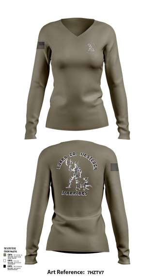Womens Long Sleeve Vneck Shirt, Guard company westlock, , Teamtime, Team time, sublimation, custom sports apparel, team uniforms, spirit wear, spiritwear, sports uniforms, custom shirts, team store, custom team store, fundraiser sports, apparel fundraiser