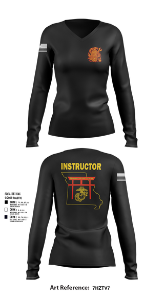 Womens Long Sleeve Vneck Shirt, BEER, Marines, Teamtime, Team time, sublimation, custom sports apparel, team uniforms, spirit wear, spiritwear, sports uniforms, custom shirts, team store, custom team store, fundraiser sports, apparel fundraiser