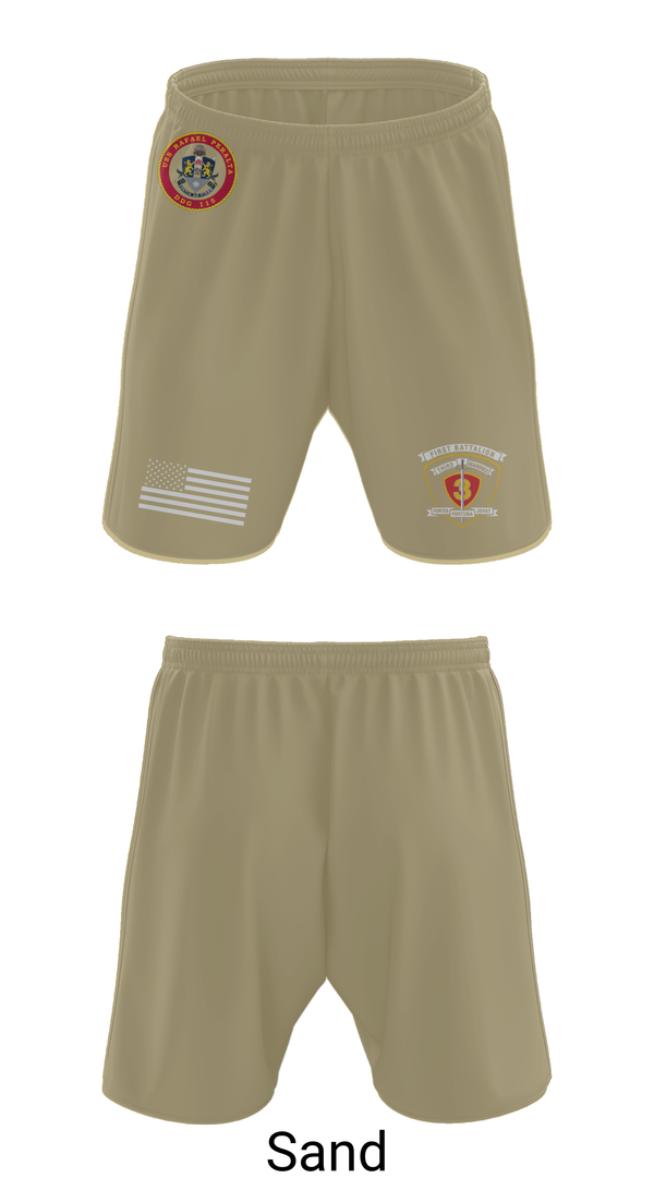 Athletic Shorts With Pockets, USS Rafael Peralta DDG 115, Navy, Teamtime, Team time, sublimation, custom sports apparel, team uniforms, spirit wear, spiritwear, sports uniforms, custom shirts, team store, custom team store, fundraiser sports, apparel fundraiser