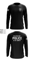 GLENCOE POLICE DEPARTMENT K9 67742238 Long Sleeve Performance Shirt - 3