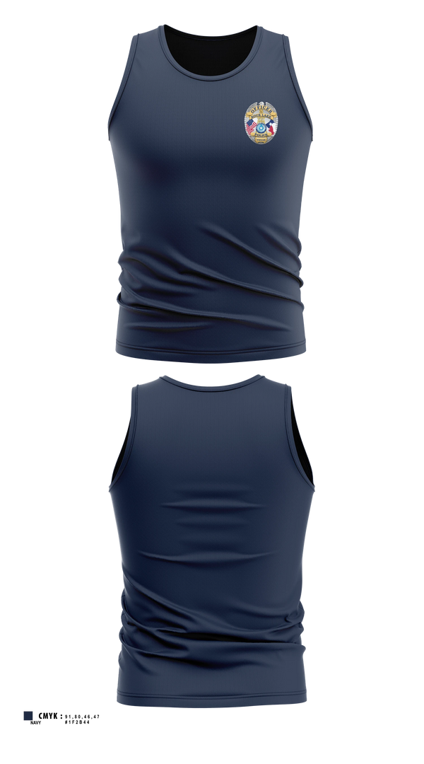 Tank Top, Sour Lake Police Department, Police, Teamtime, Team time, sublimation, custom sports apparel, team uniforms, spirit wear, spiritwear, sports uniforms, custom shirts, team store, custom team store, fundraiser sports, apparel fundraiser