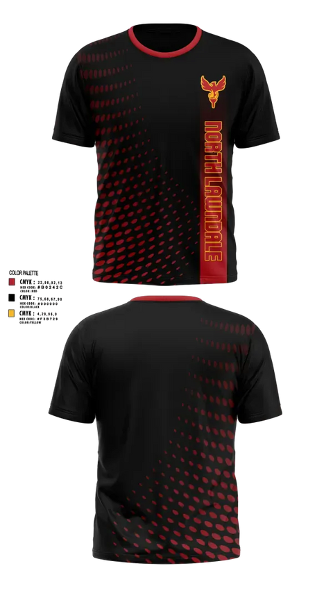 Short Sleeve Performance Shirt, North Lawndale College Prep, , Teamtime, Team time, sublimation, custom sports apparel, team uniforms, spirit wear, spiritwear, sports uniforms, custom shirts, team store, custom team store, fundraiser sports, apparel fundraiser