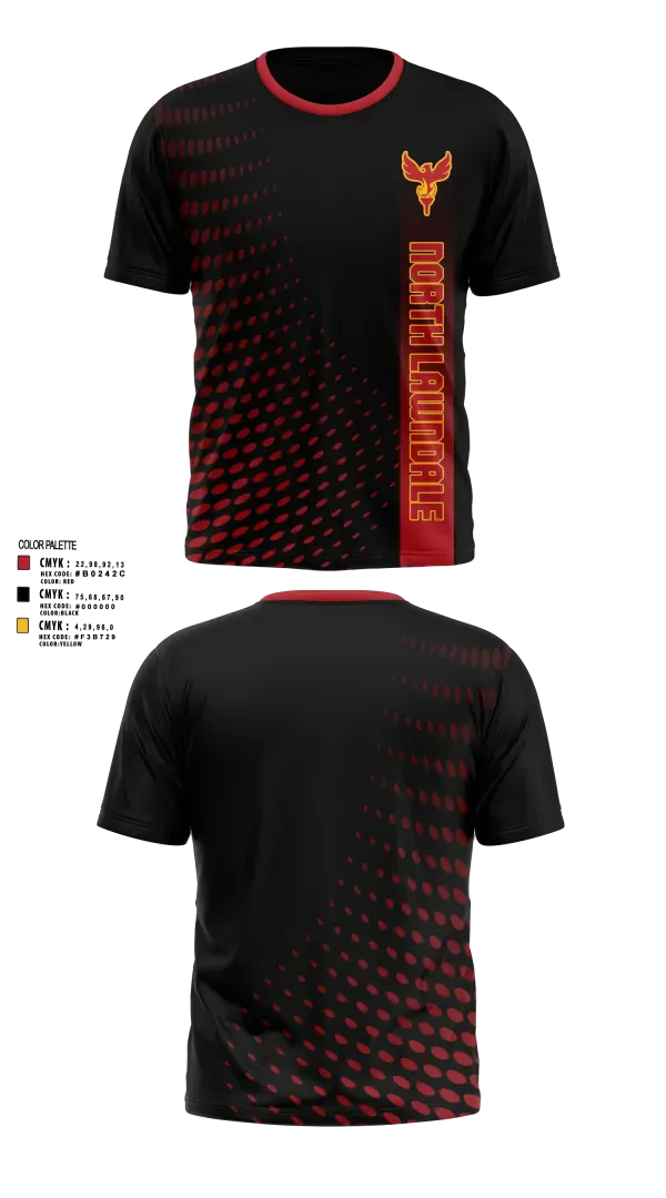 Short Sleeve Performance Shirt, North Lawndale College Prep, , Teamtime, Team time, sublimation, custom sports apparel, team uniforms, spirit wear, spiritwear, sports uniforms, custom shirts, team store, custom team store, fundraiser sports, apparel fundraiser